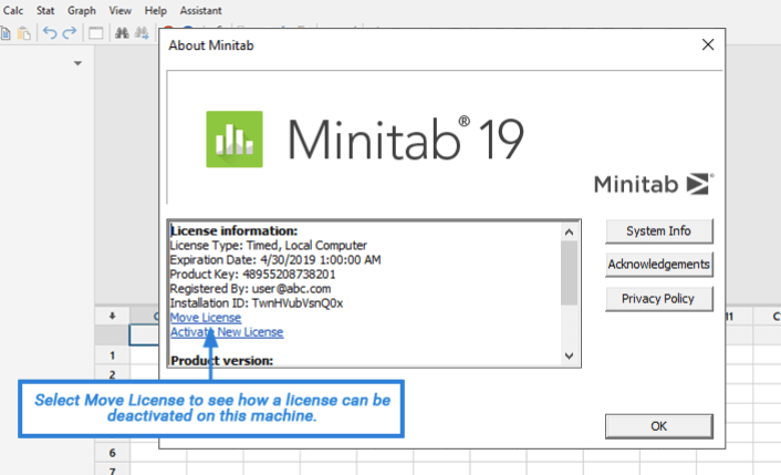 minitab license key